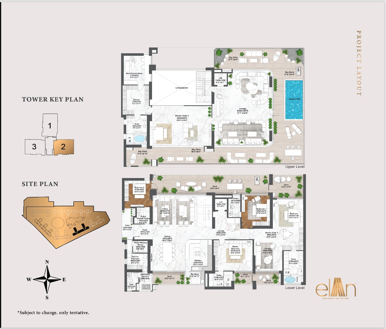 Elan The Emperor Floor Plan